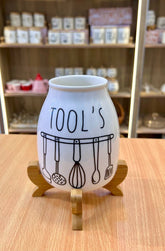 حامل معالق بورسلين بومبيه