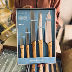 طقم سكاكين ماركة Tessie&Jessie