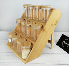 سلم ومنظم برطمانات