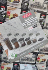 طقم بقوليات بلاستيك صحي 5 قطع - AKSA MONO