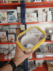 علبة ثلاجة أو بقوليات اكريلك شفاف Easy lock