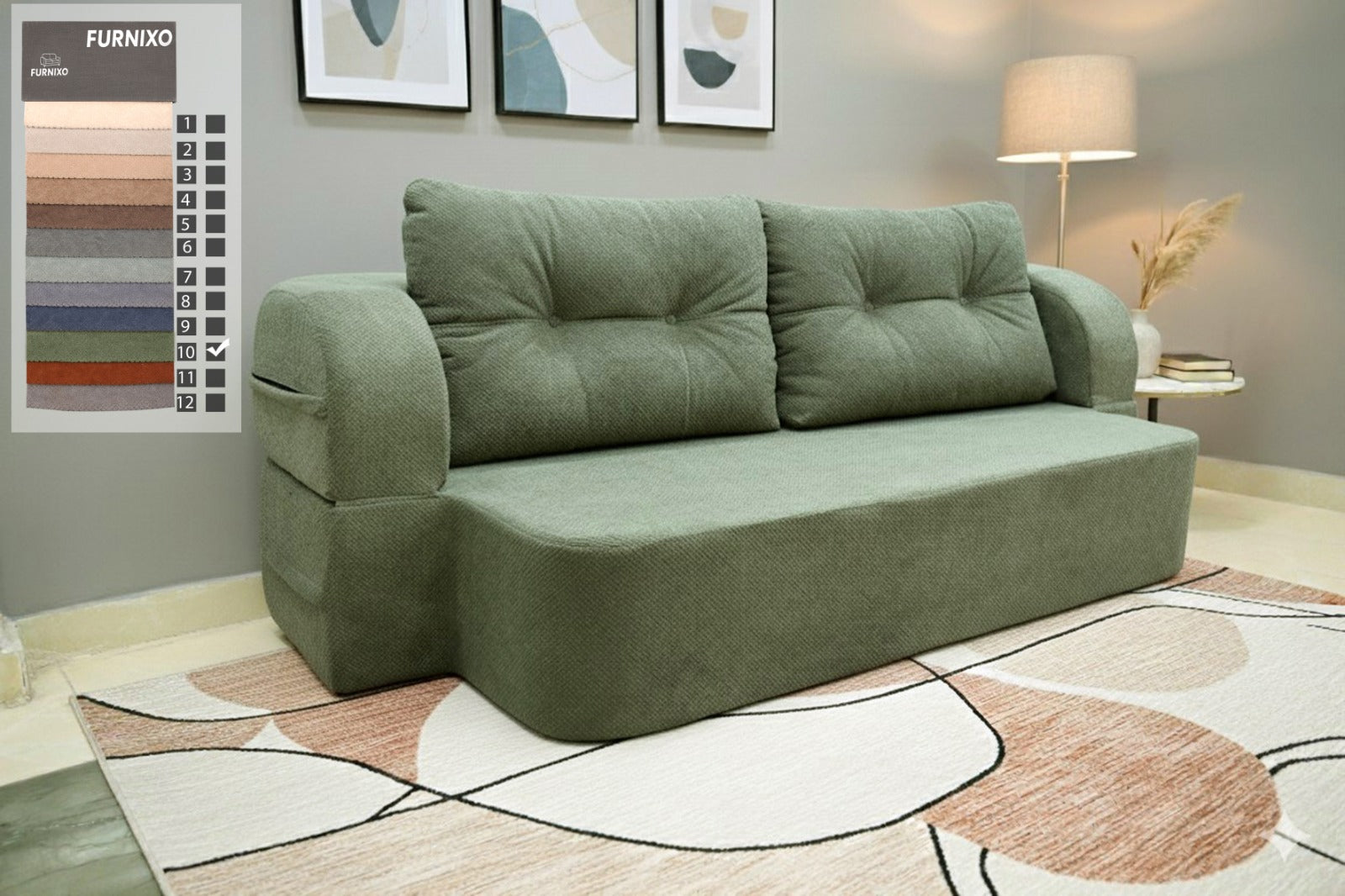 كنبة سرير 2*1 - Sofa Bed