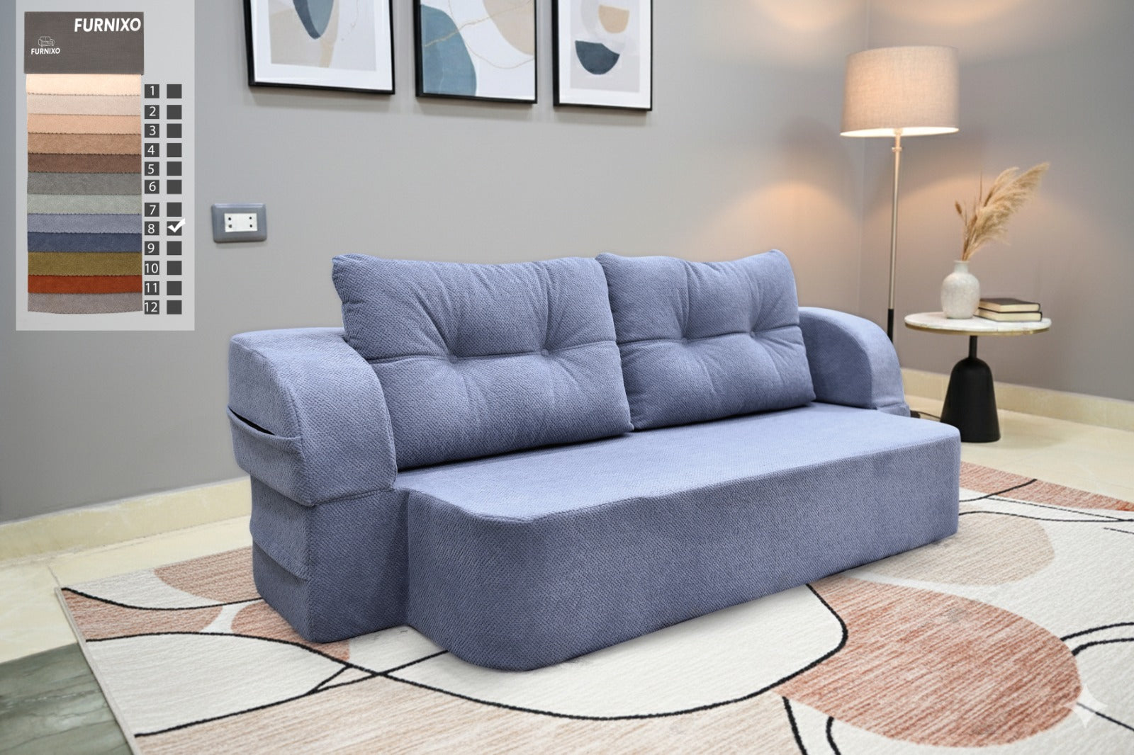 كنبة سرير 2*1 - Sofa Bed