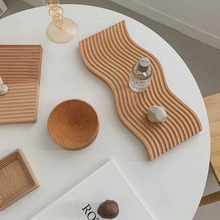 تراي خشب بامبو تريندي 2025